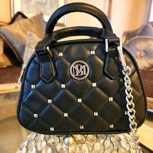 Badgley Mischka Black Handle Purse ⚫️ 🐈‍⬛️